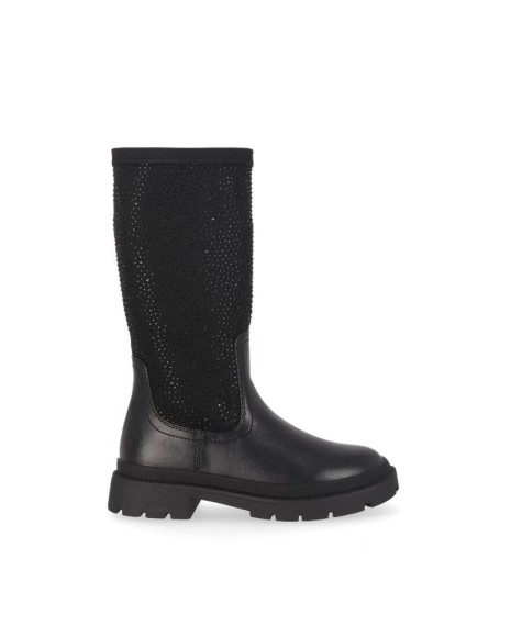 CHIKA 10 Botas Altas Infantil Negro HELENA 03