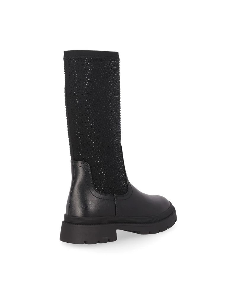 CHIKA 10 Botas Altas Infantil Preto HELENA 03