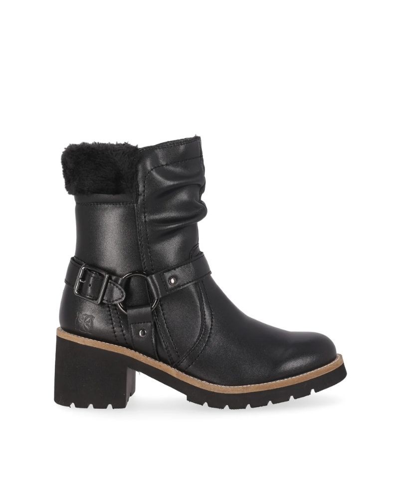 Renature Botines Mujer Negro RE PELOTE 02
