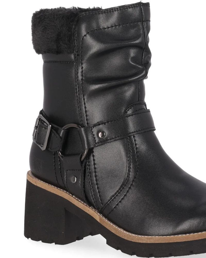 Renature Botines Mujer Negro RE PELOTE 02