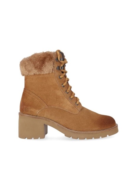 Renature Botines Militares Mujer Marrón RE PELOTE 01