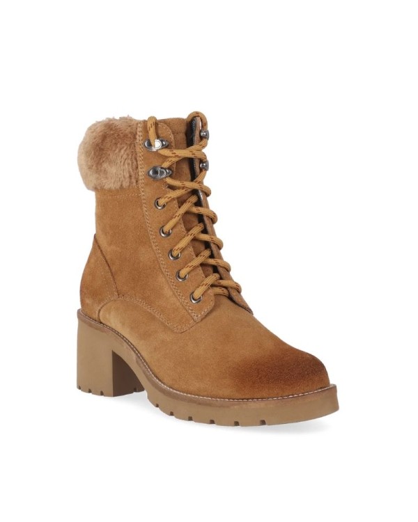 Renature Botas Militares Mulher Marrom RE PELOTE 01