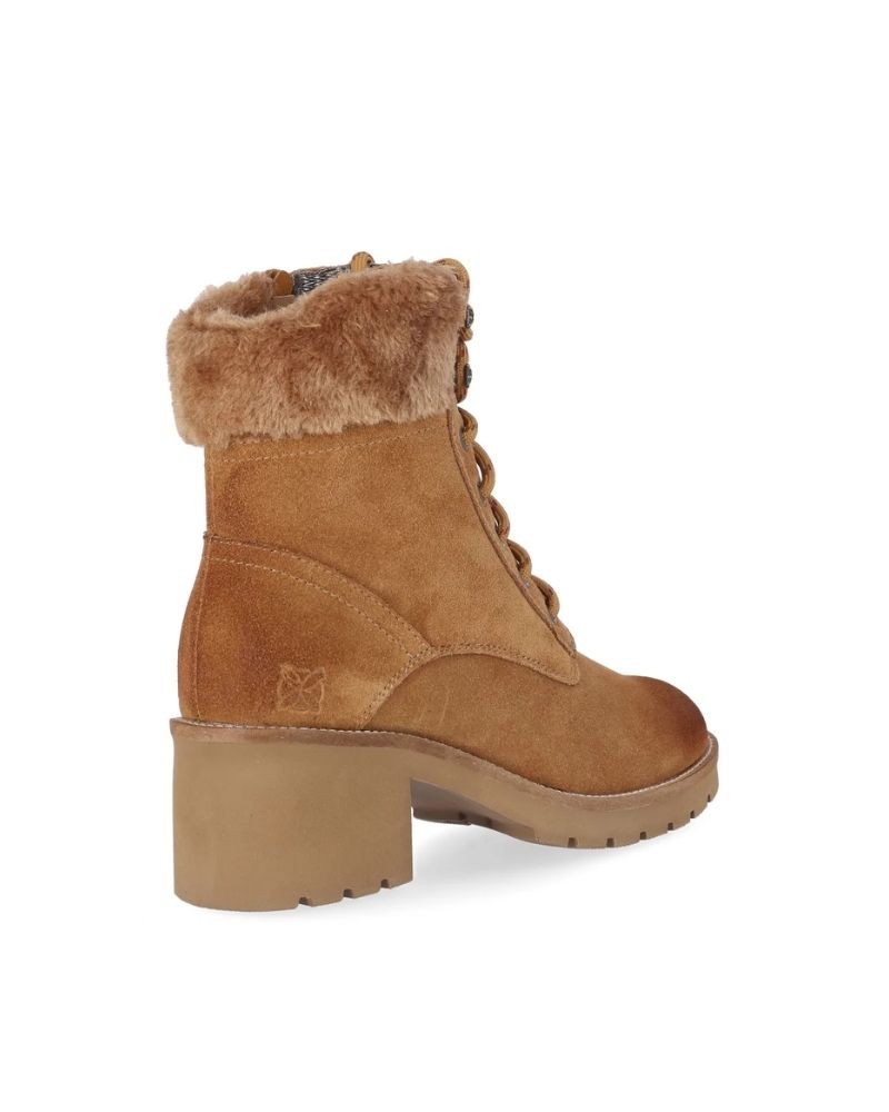 Renature Botines Militares Mujer Marrón RE PELOTE 01