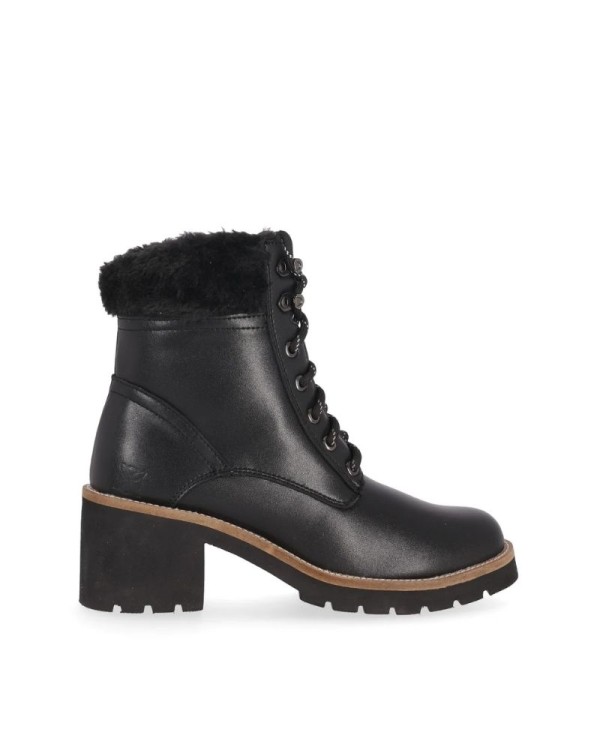 Renature Botas Militares Mulher Preto RE PELOTE 01