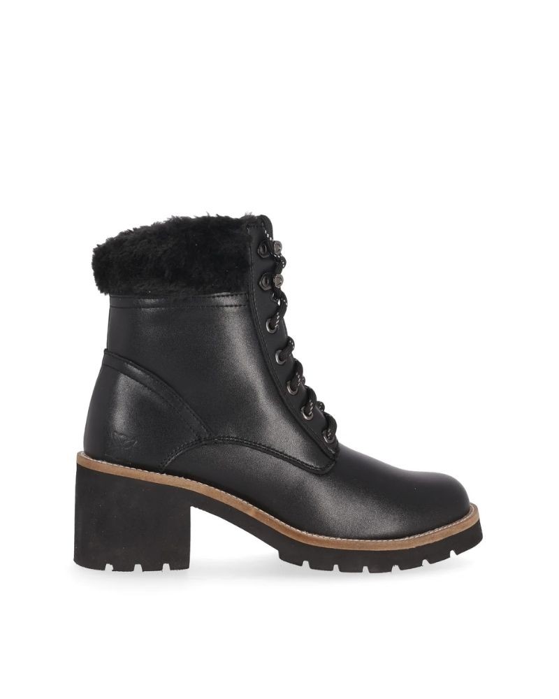 Renature Botines Militares Mujer Negro RE PELOTE 01
