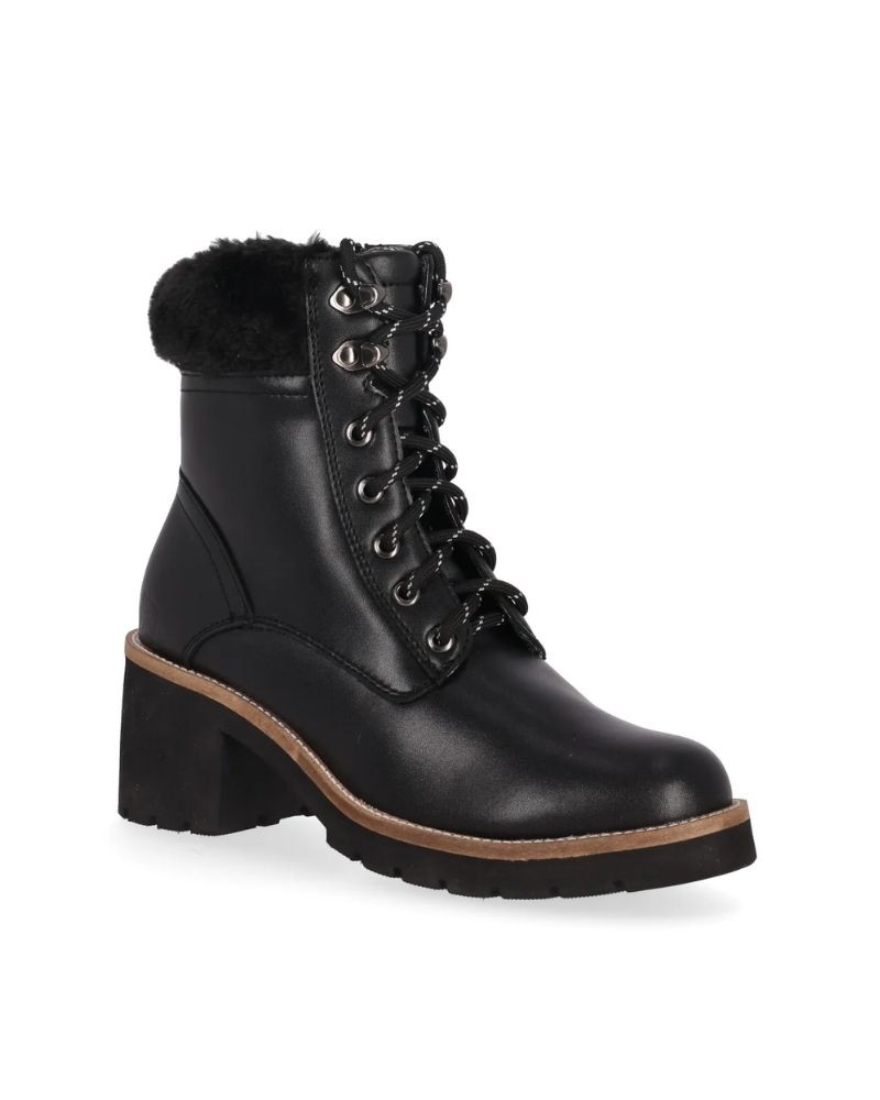 Renature Botines Militares Mujer Negro RE PELOTE 01
