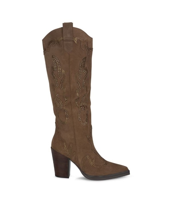  Botas Altas Cowboy Mujer ALMA EN PENA Marrón I240563