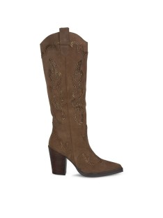  Botas Altas Cowboy Mujer ALMA EN PENA Marrón I240563