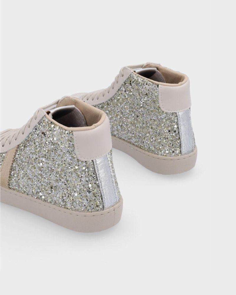 VICTORIA Botas Altas Mulher Prata 1126189