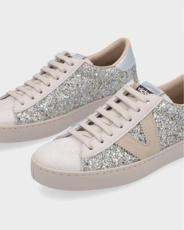  Zapatillas Bajas Mujer VICTORIA Plata 1126196