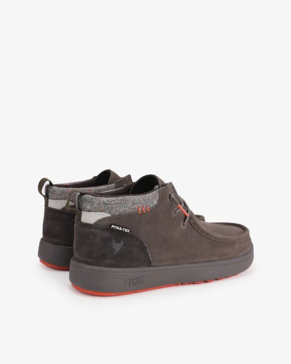 Walking Pitas Botines Hombre Gris BAIKAL