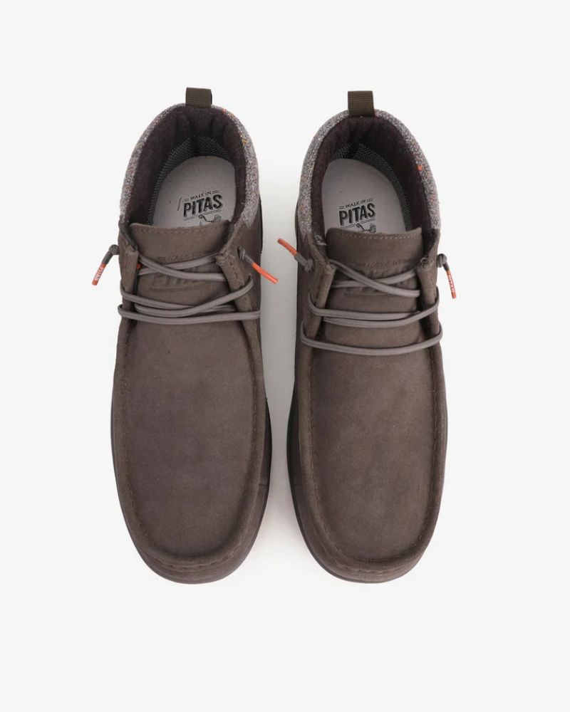 Walking Pitas Botines Hombre Gris BAIKAL