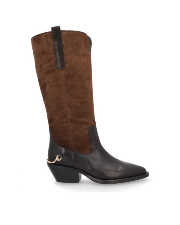 botas camperas altas mujer alpe para combinar.