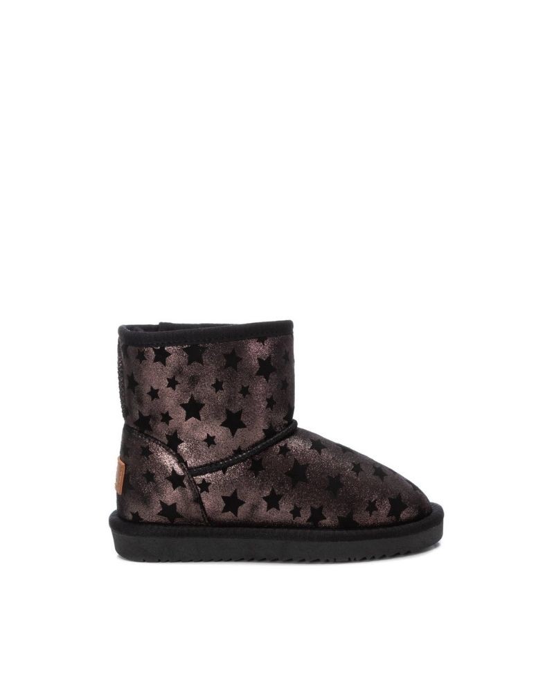 XTI Botas De pelo Infantil Negro 151023