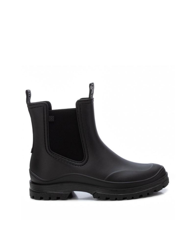 botas negras xti de agua mujer para combinar
