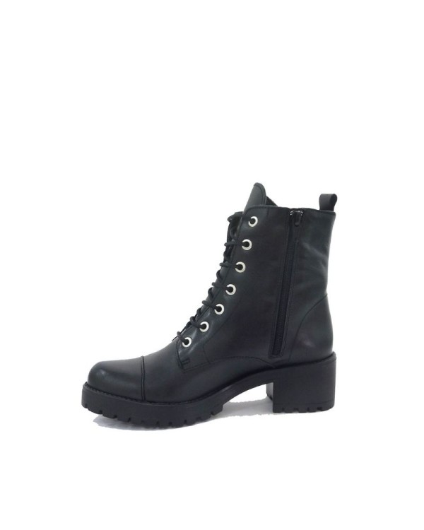 Botas militares RKS pretas para mulher