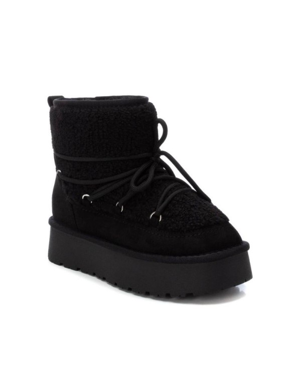 XTI Botines De pelo Mujer Negro 142941