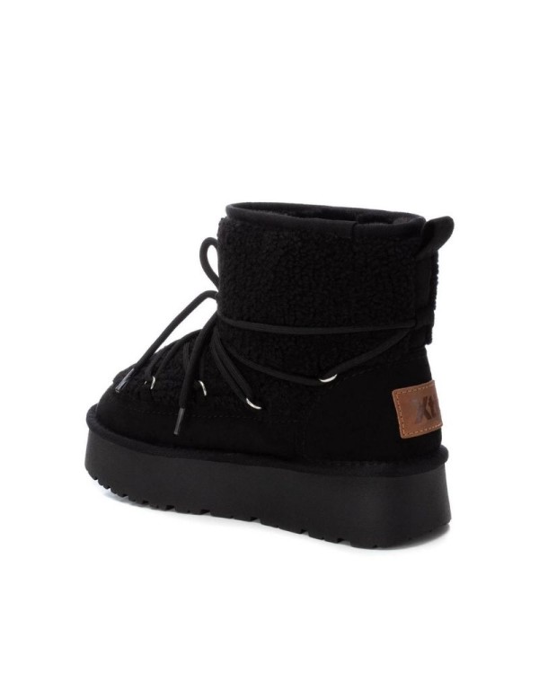 XTI Botines De pelo Mujer Negro 142941