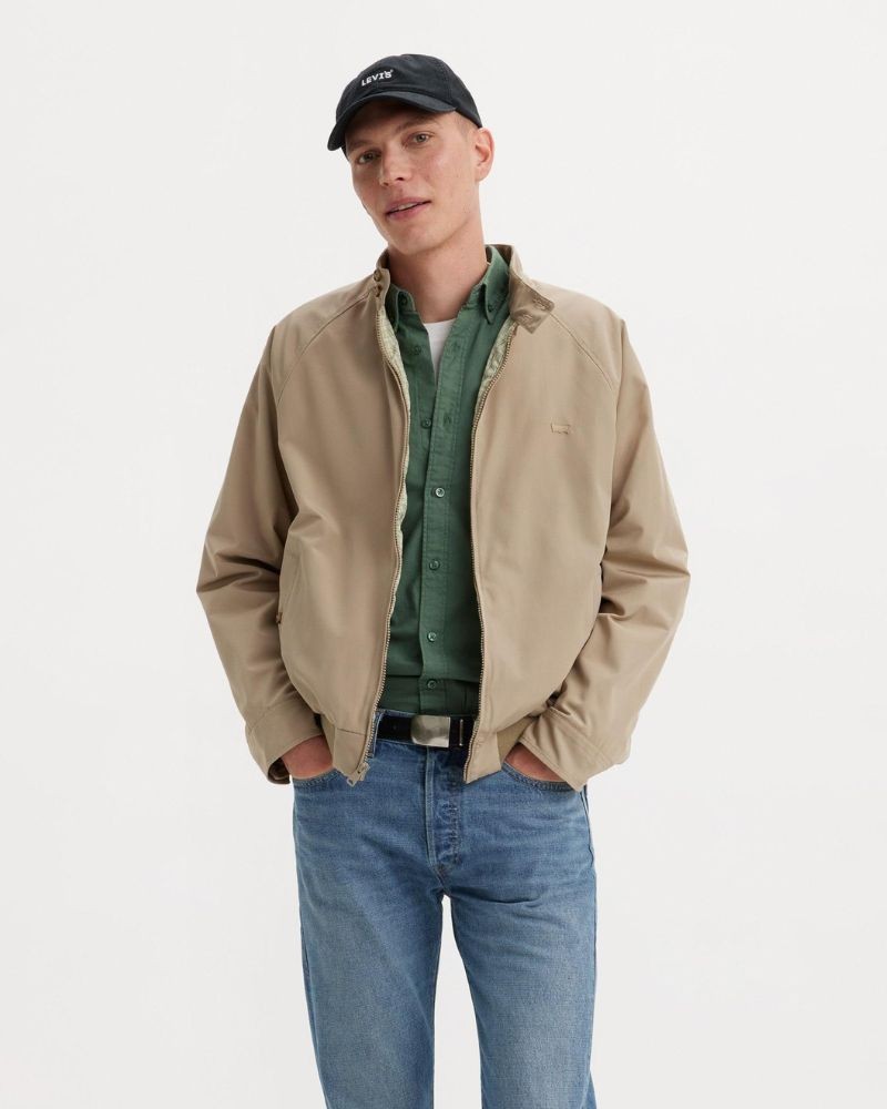 Casacos Manga comprida Homem LEVIS Taupe A7235 0001 BAKER HARRINGTON JACKET