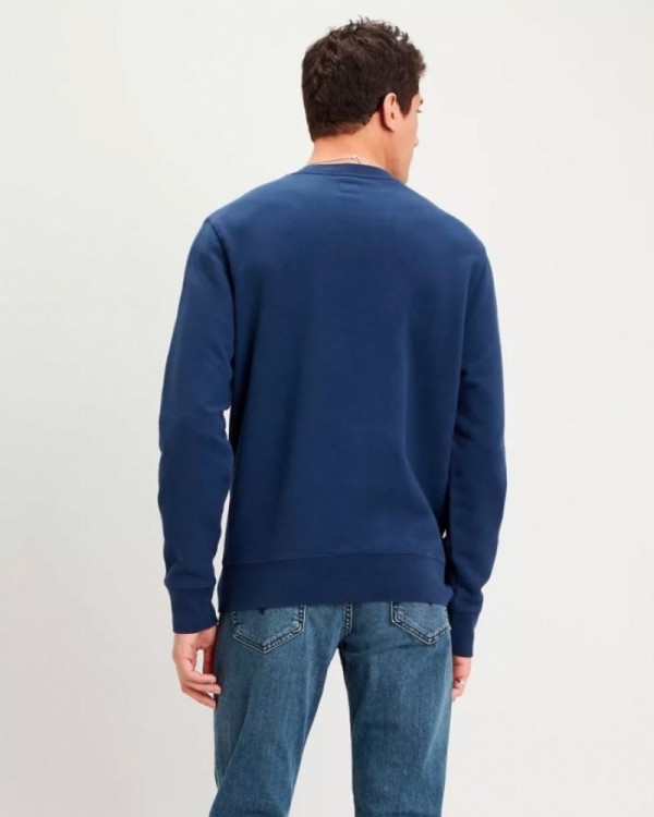 LEVIS Sudaderas Manga larga Hombre Azul 35909 0001 THE ORIGINAL HM CREW