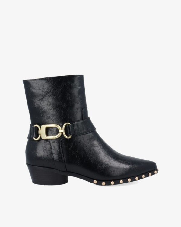 NOA HARMON Botines Cowboy Mujer Negro 9755