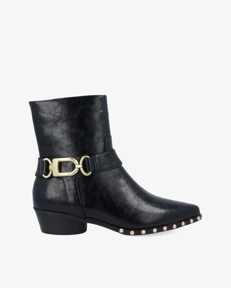 NOA HARMON Botines Cowboy Mujer Negro 9755