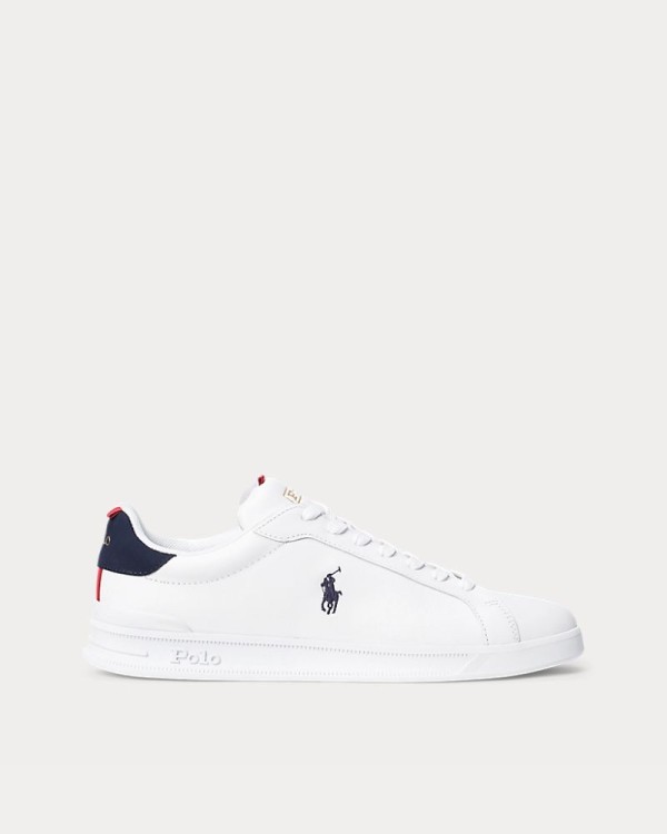 Sapatilhas Baixas Homem POLO RALPH LAUREN Branco 809860883 HERITAGE COURT