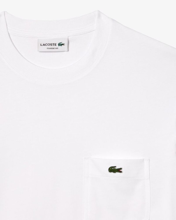  Camisetas Manga corta Hombre LACOSTE Blanco TH2827