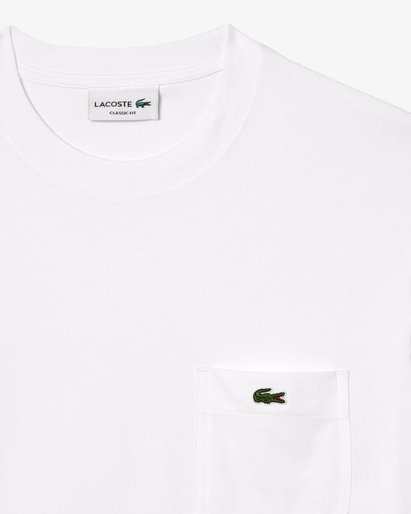  Camisetas Manga corta Hombre LACOSTE Blanco TH2827