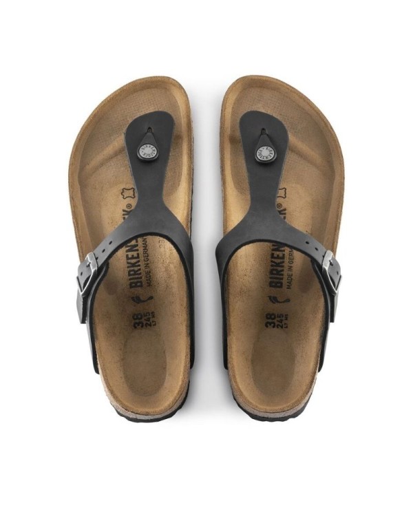 Sandalias Abertas Homem BIRKENSTOCK Preto 43691 GIZEH
