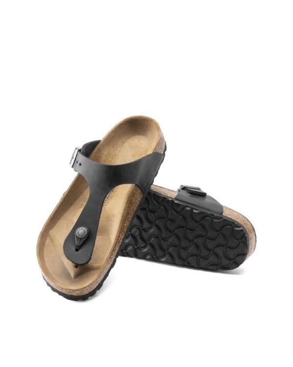 Sandalias Abertas Homem BIRKENSTOCK Preto 43691 GIZEH