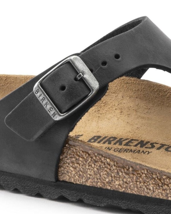Sandalias Abertas Homem BIRKENSTOCK Preto 43691 GIZEH