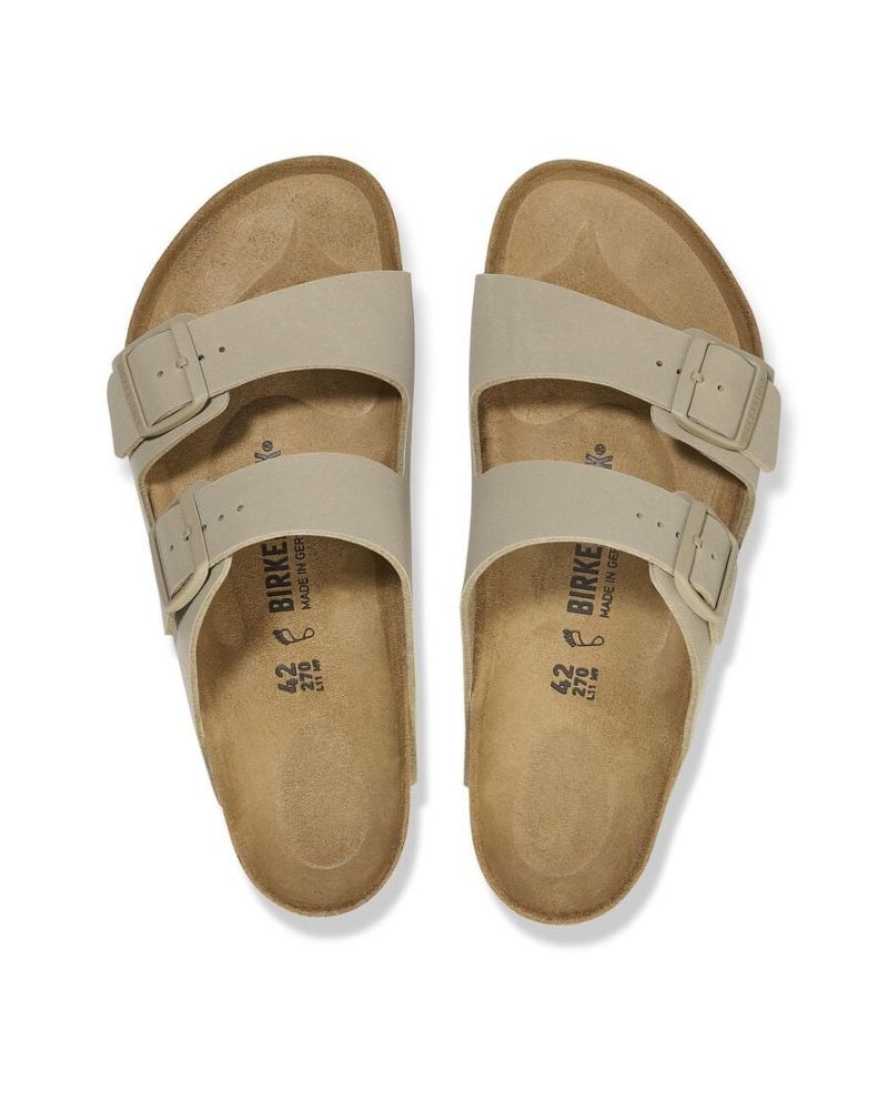 Sandálias Abertas Fascite Plantar Homem BIRKENSTOCK Bege 1027697 ARIZONA