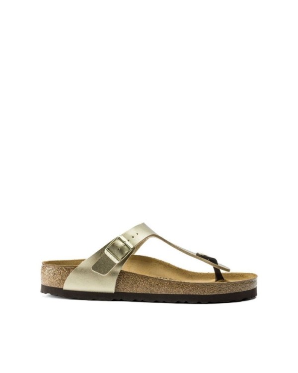 Sandalhas De dedo Mulher BIRKENSTOCK Ouro 1016108 GIZEH