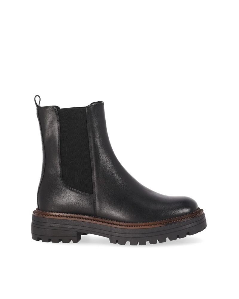 RKS Botines Chelsea Mujer Negro SOLERA 01