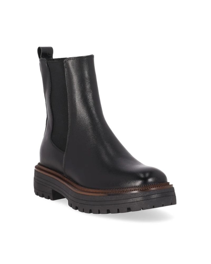 RKS Botines Chelsea Mujer Negro SOLERA 01