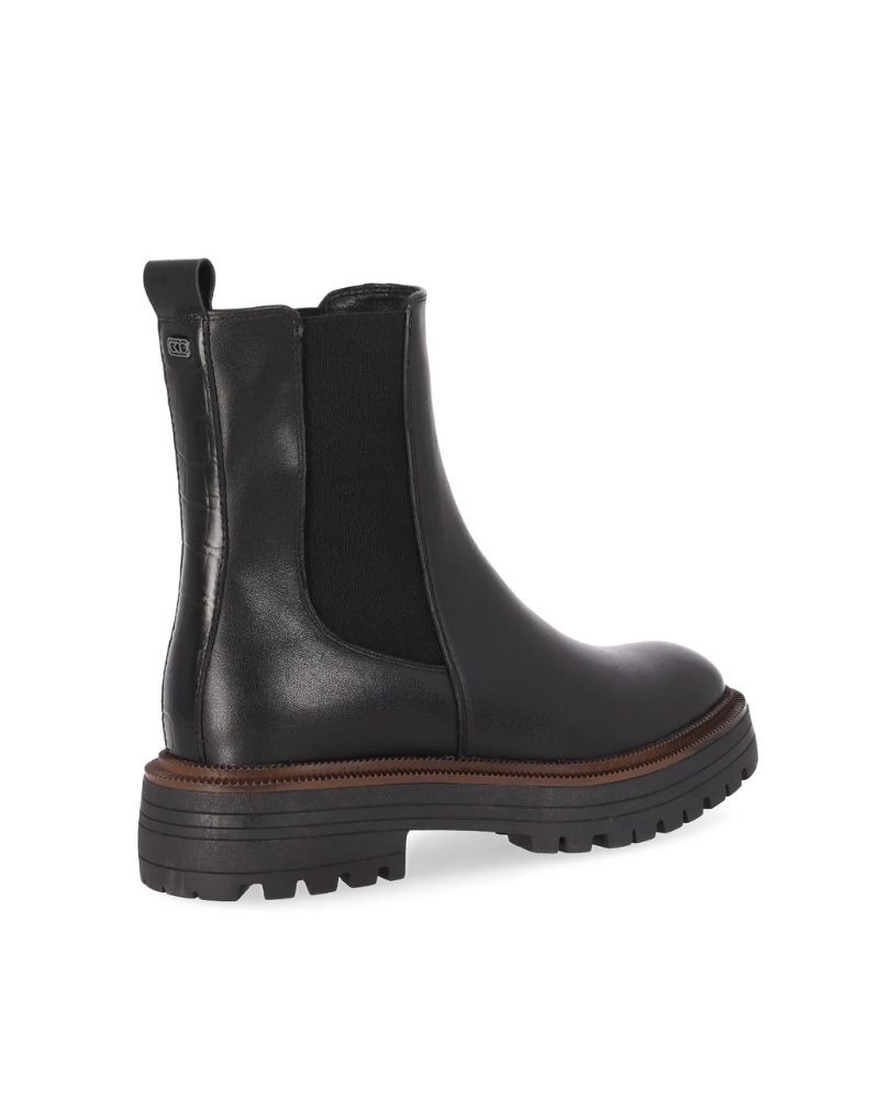 RKS Botines Chelsea Mujer Negro SOLERA 01