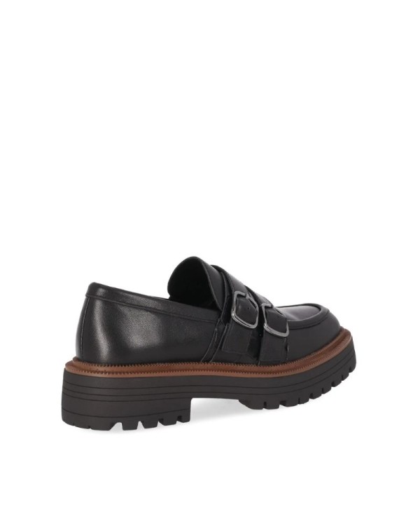 RKS Zapatos Mocasines Mujer Negro SOLERA 05