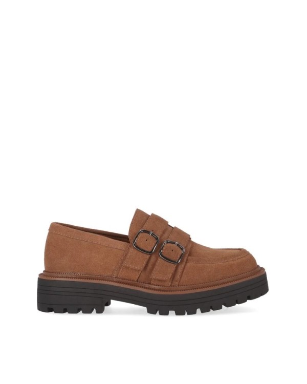 RKS Sapatos Mocassins Mulher Taupe SOLERA 05