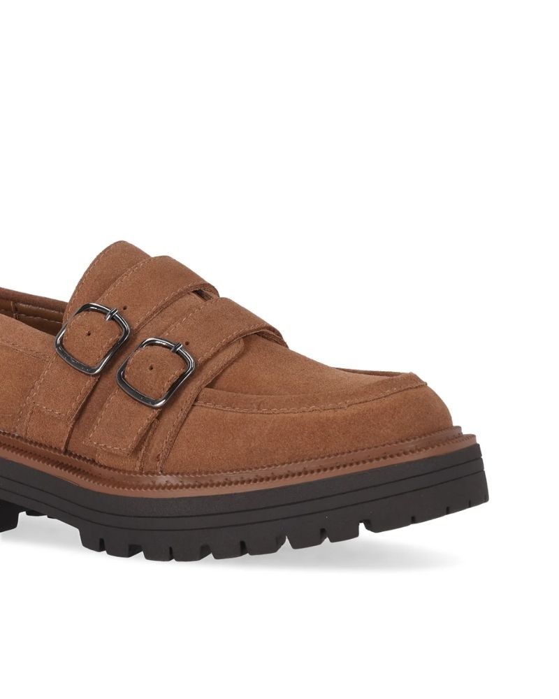 RKS Sapatos Mocassins Mulher Taupe SOLERA 05