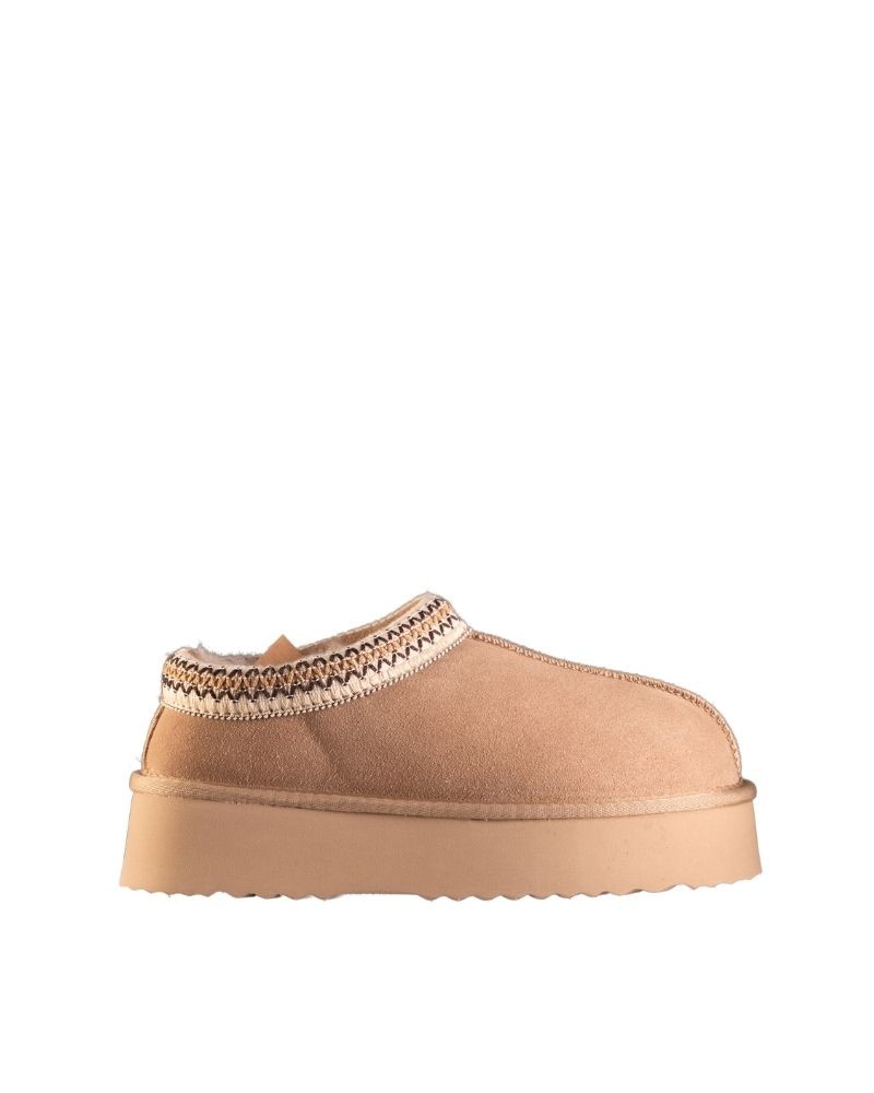 RKS Botas Australianas de Pele Mulher Taupe BERDUM 01 DS 1809