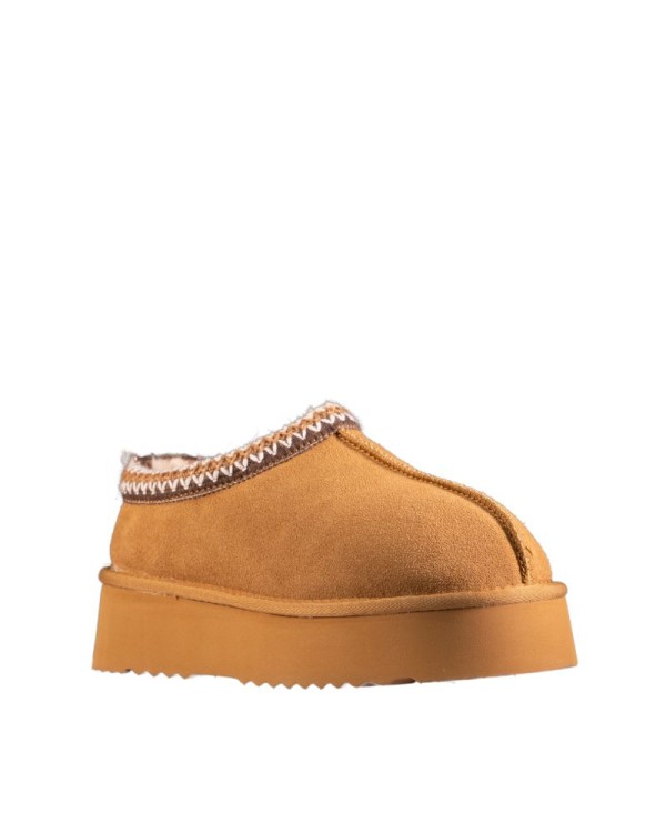RKS Zapatos De pelo Australianas Mujer Marrón BERDUM 01 DS 1804