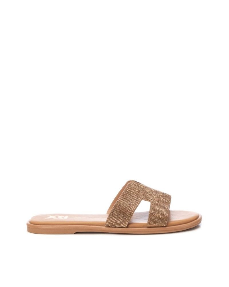  Sandalias Abiertas Mujer XTI Bronce 142811