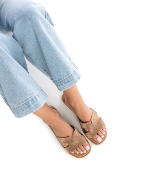  Sandalias Abiertas Mujer XTI Bronce 142811