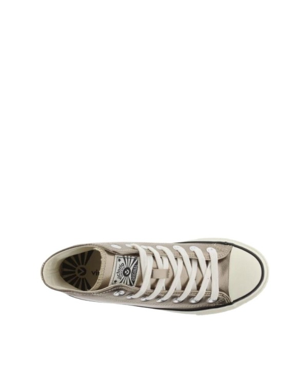 VICTORIA Zapatillas Altas Mujer Plata 1057106 Made In Spain.