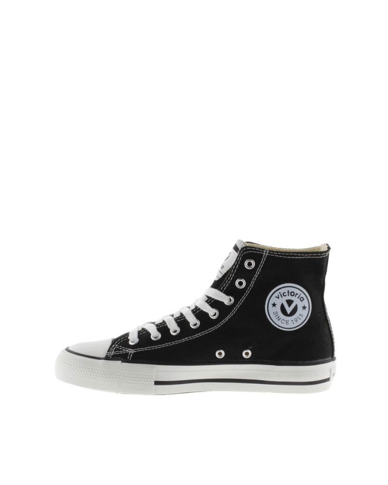 Zapatillas urbanas mujer negras Victoria Tribu