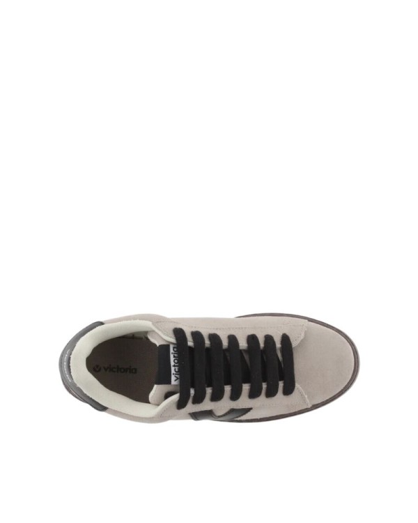 VICTORIA Zapatillas Bajas Mujer Beige 1092171 Made In Spain.