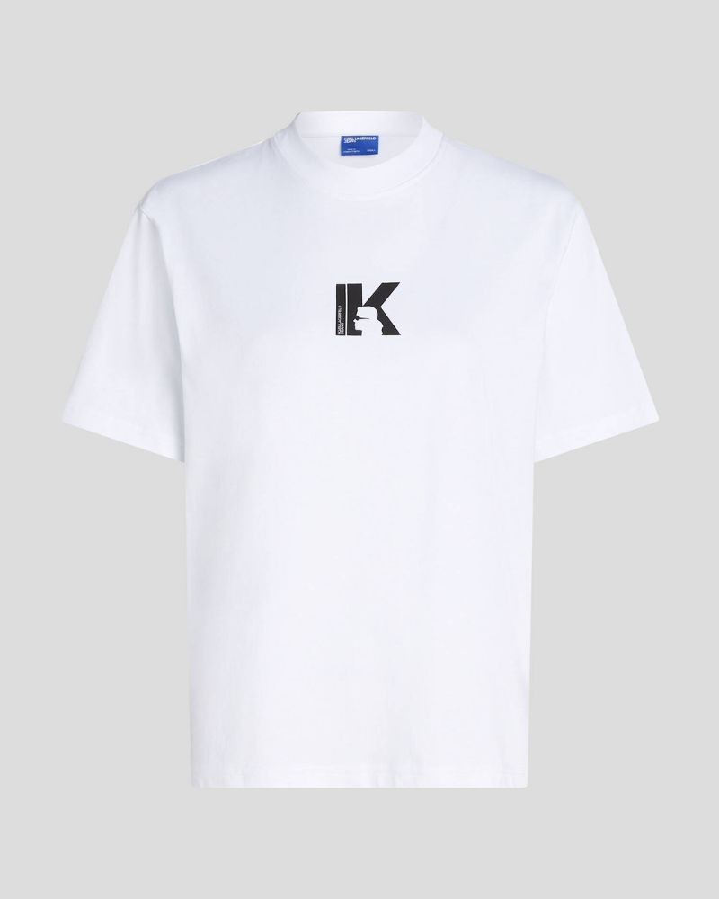 T-shirts Manga curta Mulher Karl Lagerfeld Branco A1W17031