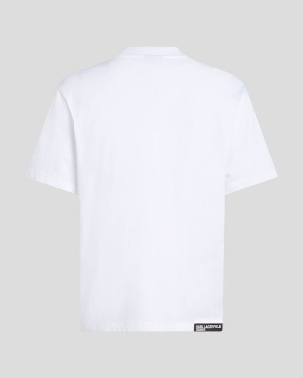 T-shirts Manga curta Mulher Karl Lagerfeld Branco A1W17031