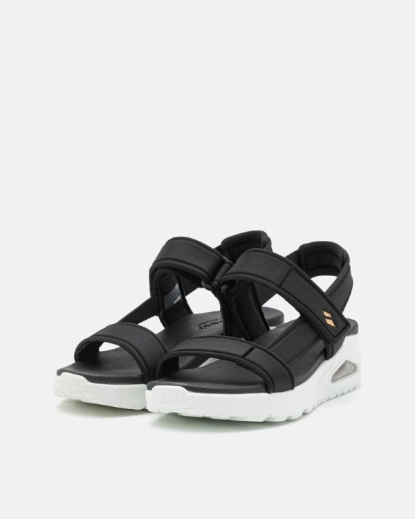 Sandálias Abertas Mulher SKECHERS Preto 119813 UNO SUMMER STAND2